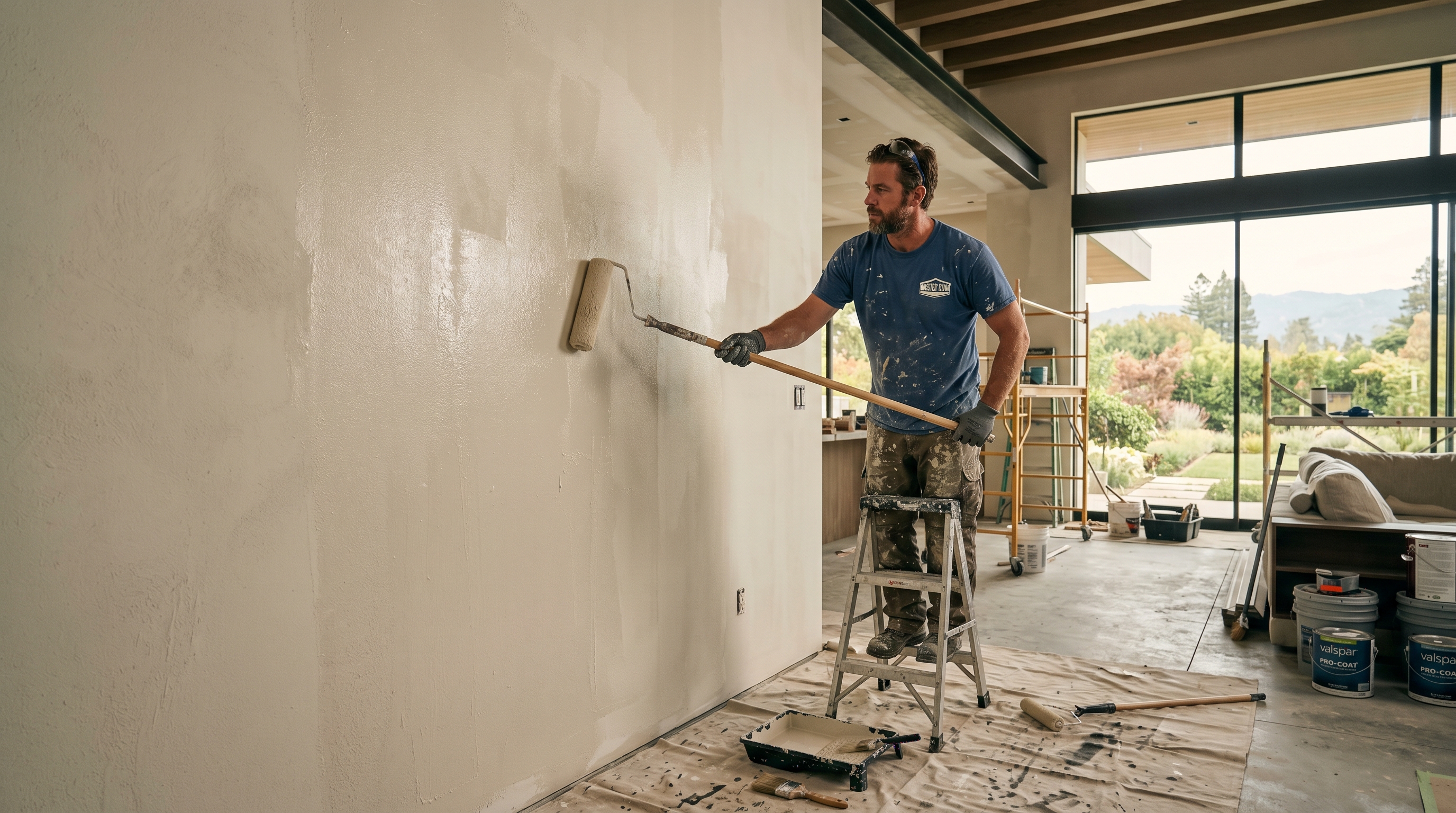 Sandblasting works