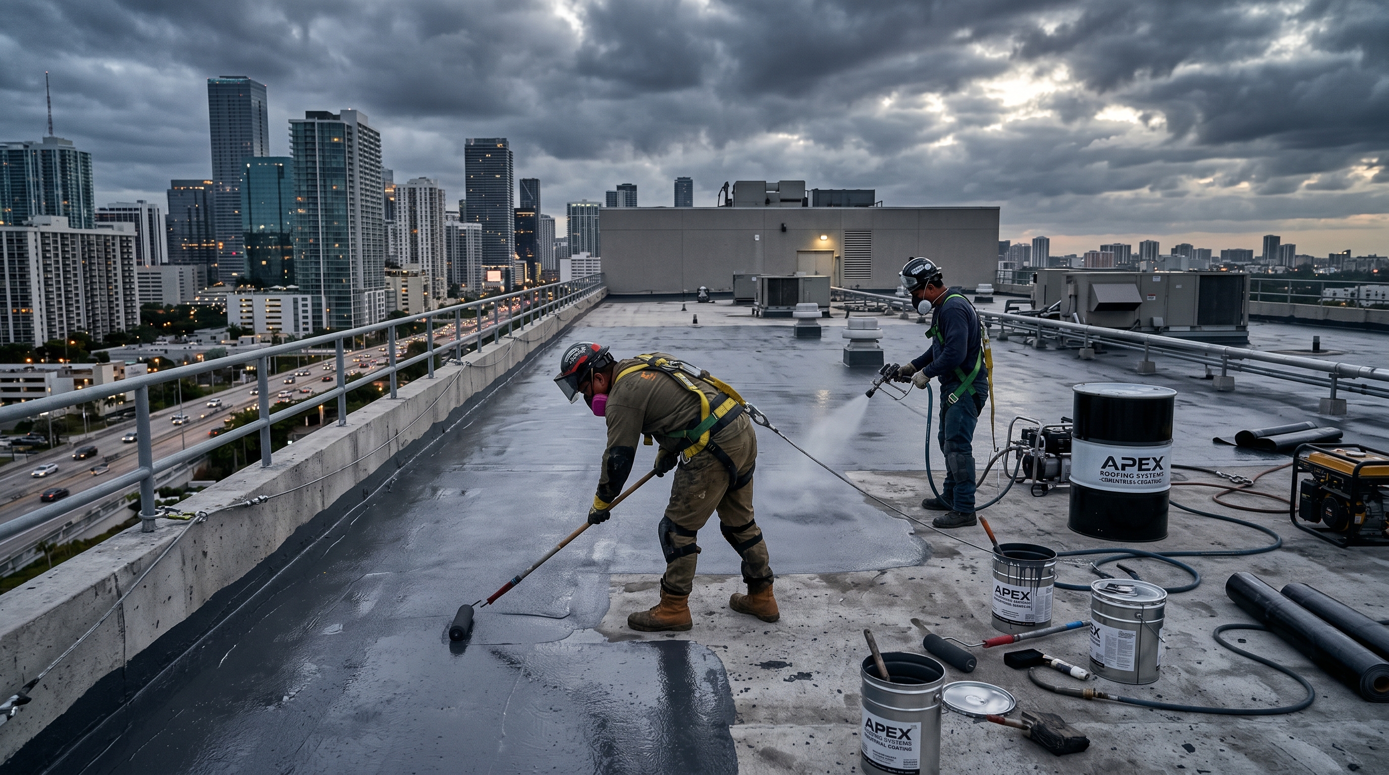Waterproofing terrace