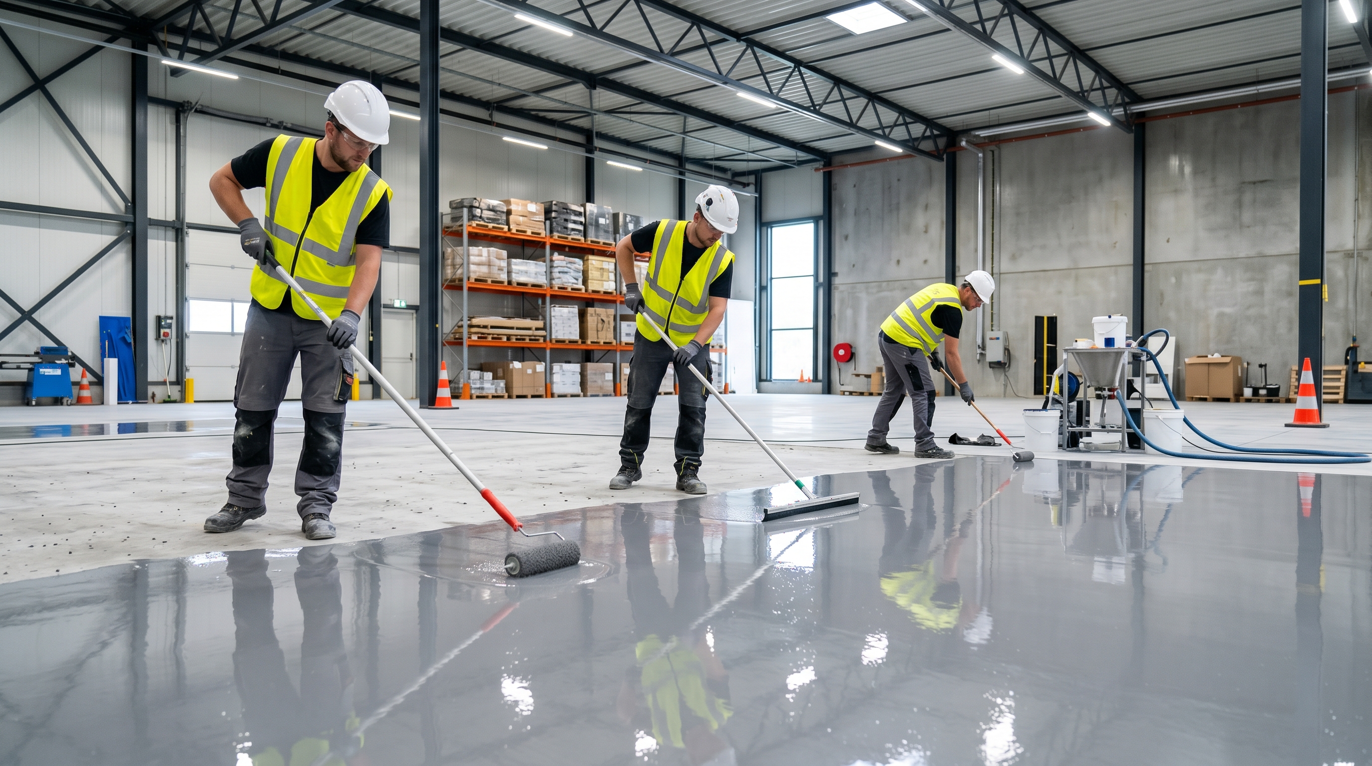 Tiling works hotel